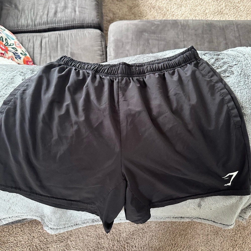 Gymshark Black Athletic Shorts M